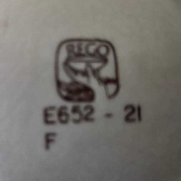 Vintage REGO Stoneware Mug Tan Brown Rim Crackle Glaze E652-21 Japan Coffee Cup - Picture 7 of 7